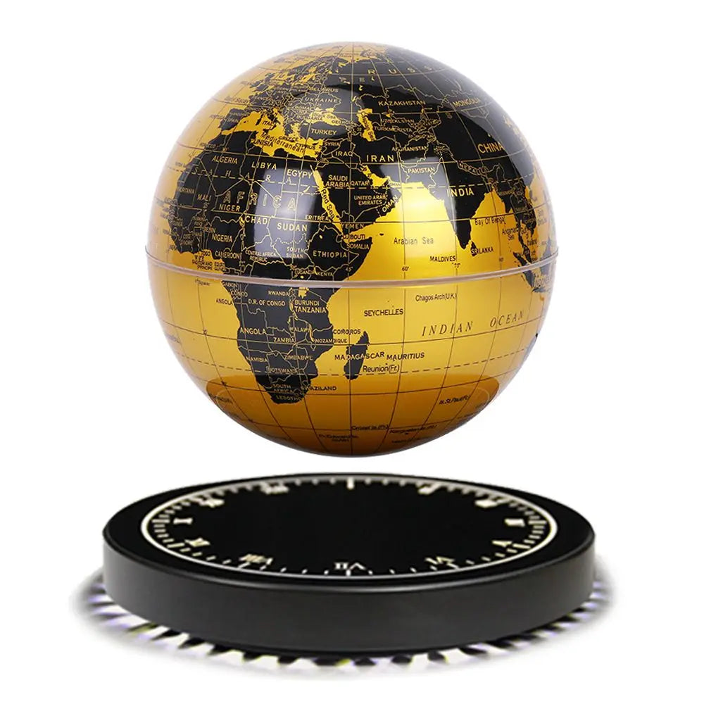 Levitating LED Globe Lamp - Floating Magnetic Earth with Starry Sky - Magic Trend