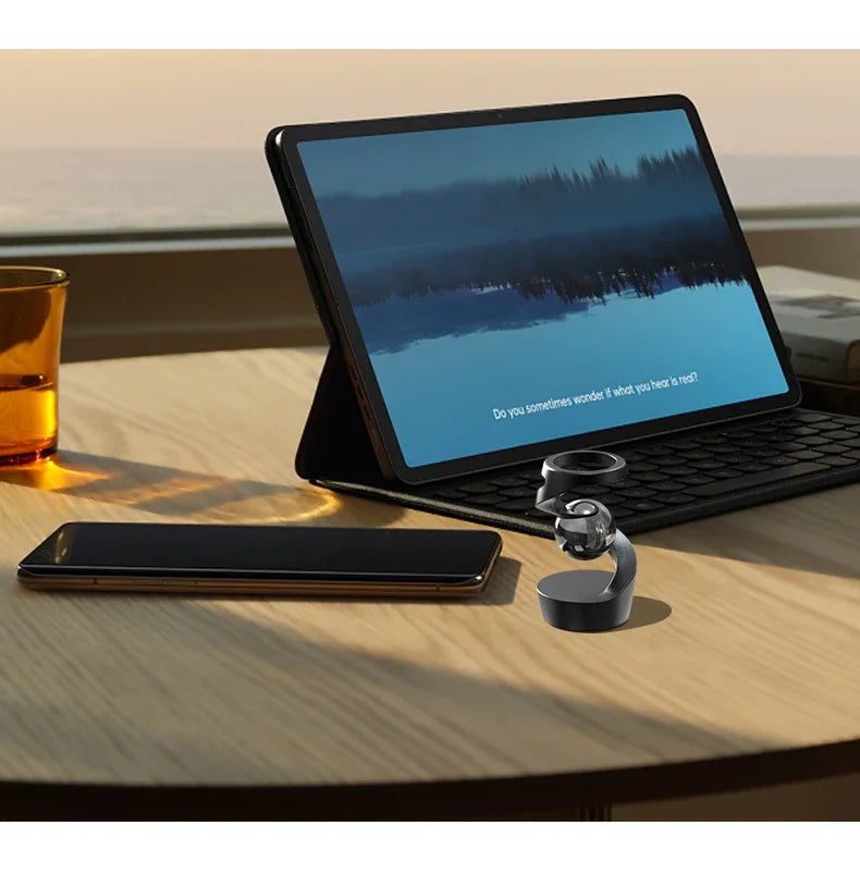 Gravity Defying Levitating Gyro - Kinetic Desk Toy for Stress Relief & Optical Illusion - Magic Trend