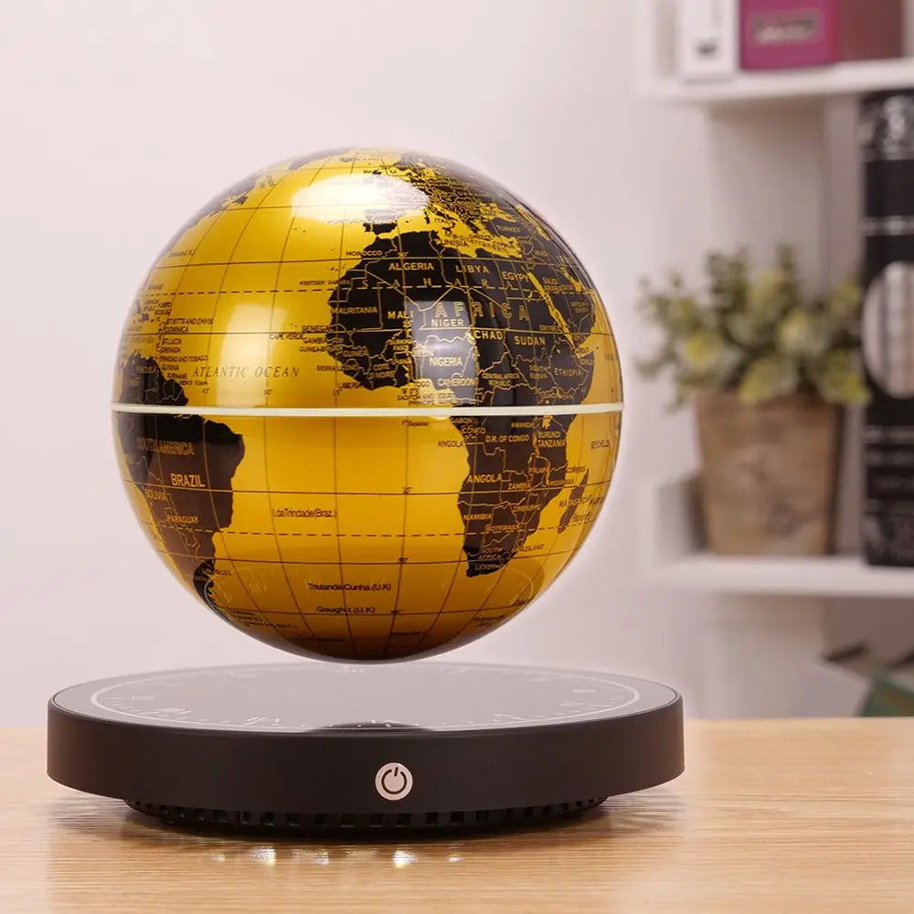Levitating LED Globe Lamp - Floating Magnetic Earth with Starry Sky - Magic Trend