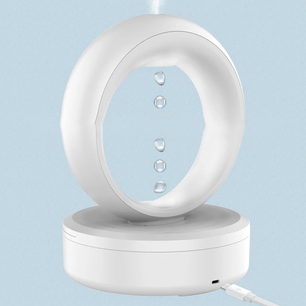 Mini Anti-Gravity Humidifier - 680ML USB Ultrasonic Aroma Diffuser & Air Purifier - Magic Trend