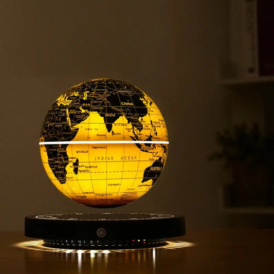 Levitating LED Globe Lamp - Floating Magnetic Earth with Starry Sky - Magic Trend